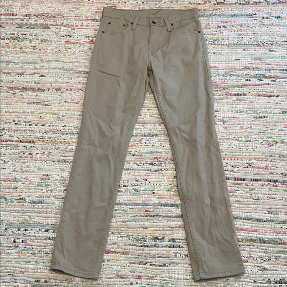 Levi’s 511 men’s tan slim fit jeans